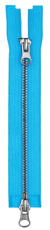 Металлическая молния – тип 5 (разъемная 2-х замковая)